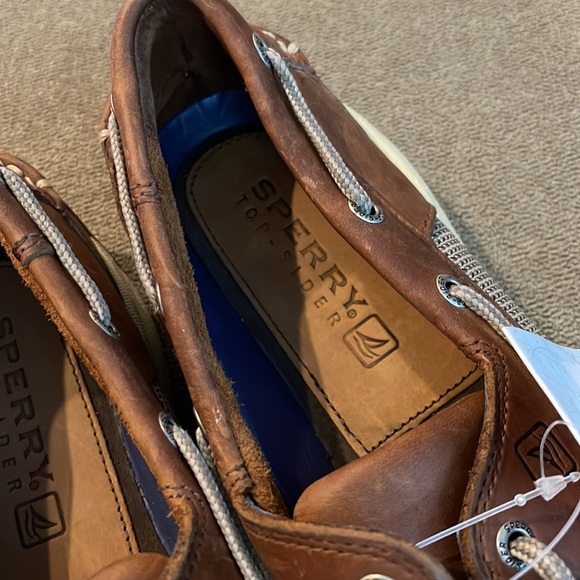 New Sperry Men's Billfish 3-Eye Boat Shoe Men’s Size 9 Dark Brown (TD) - Picture 5 of 10